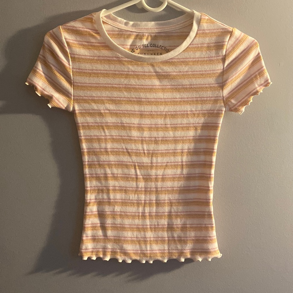 super cute striped tee